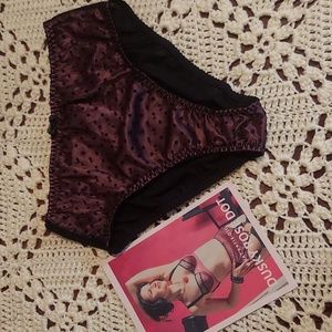 Dusky Rose Dot panties US-6/ UK-10